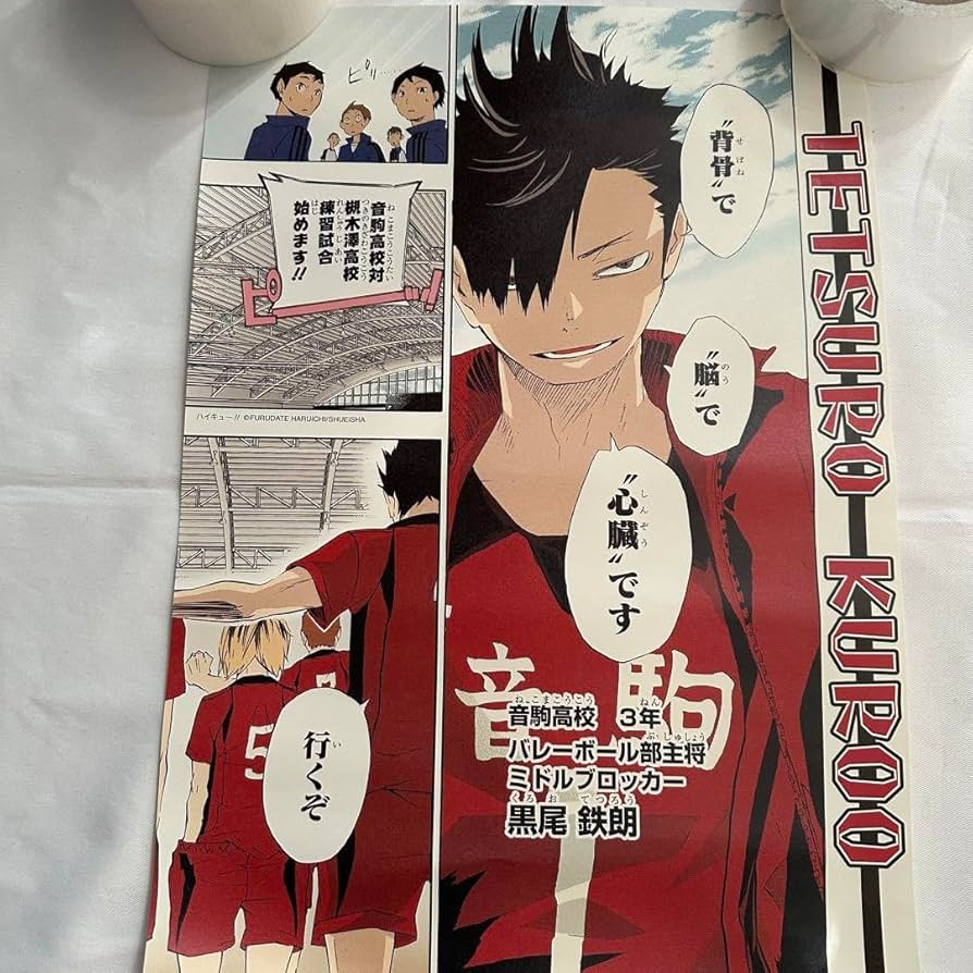 Amazon.co.jp: ハイキュー!! 名場面ポスターⅡ 黒尾鉄朗 孤爪